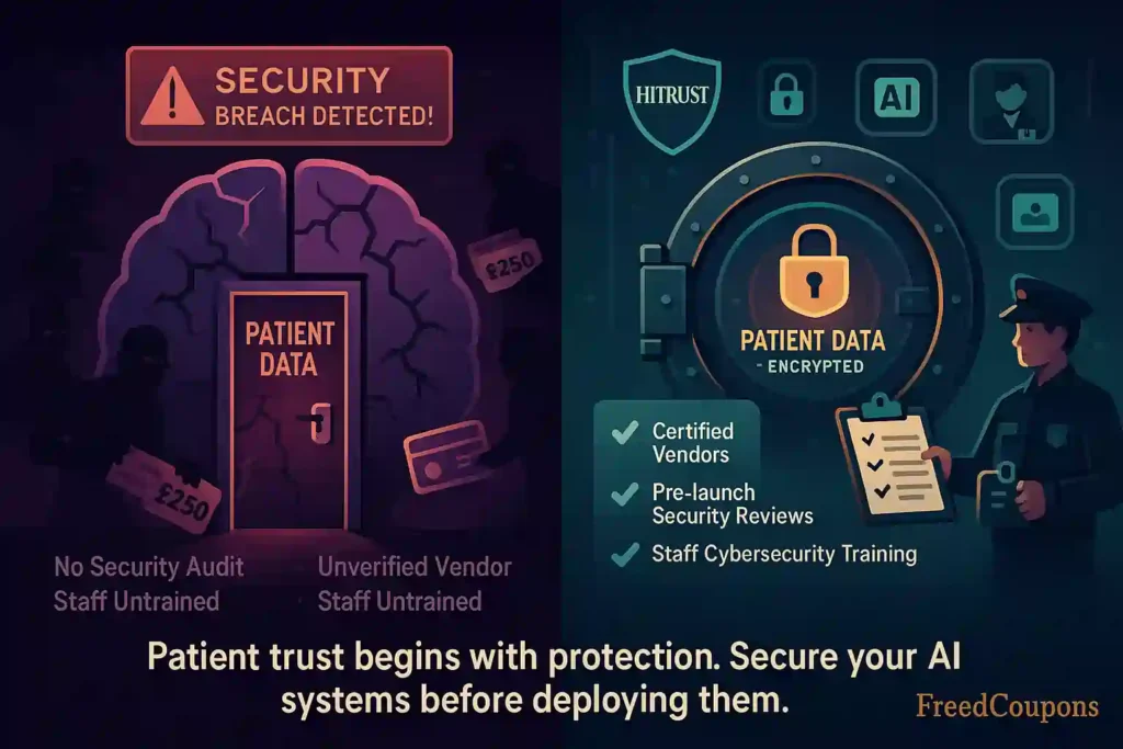 Data Privacy and Security Vulnerabilities in Healthcare AI