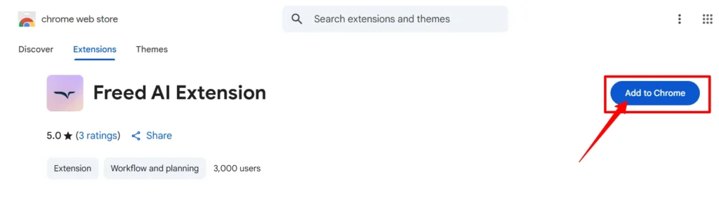Freed AI Extension- Add to Chrome