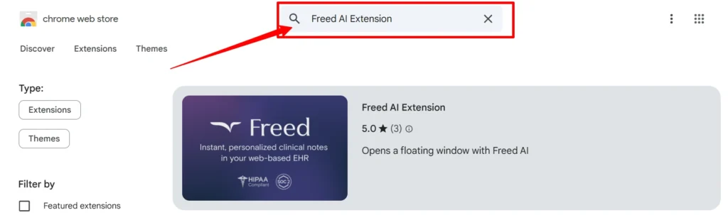 Freed AI Extension- Chrome Webstore